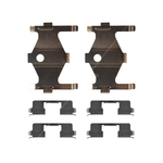 Febi Bilstein Brake Pad Fitting Kit (182431) Rear Axle