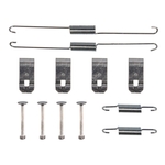 Febi Bilstein Brake Pad Fitting Kit (182554) Rear Axle