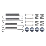 Febi Bilstein Brake Pad Fitting Kit (182594) Rear Axle