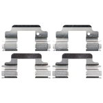 Febi Bilstein Brake Pad Fitting Kit (184750) Rear Axle