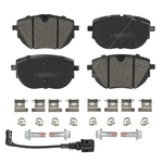 Febi Bilstein Brake Pad Set With Fastening Material (179950) Fits: VW Front Axle