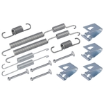 Febi Bilstein Brake Shoes Fitting Kit (185319) Rear Axle
