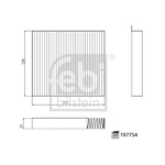 Febi Bilstein Cabin Filter (197754) 