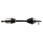 Febi Bilstein Drive Shaft With Nut (183172) Fits: Land Rover Front Axle Right