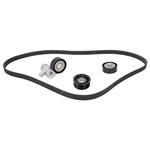 Febi Bilstein V-ribbed Auxiliary Belt Kit (184826) Fits: Ford 