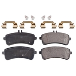 Febi Brake Pad Set + additionals rear axle - 16969
