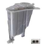 Febi Coolant Expansion Tank with sensor and heat shield - 103428