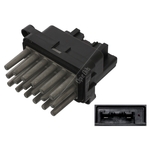 Heater Resistor | Febi Bilstein 38645