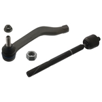 Tie Rod Assembly ProKit -  Complete kit with all the parts for the job. Front Axle Left | Febi Bilstein 43687