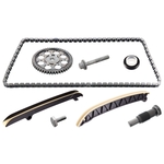 Timing Chain Kit For Camshaft - Guide Rails And Chain Tensioner - (107797) | Febi Bilstein