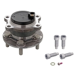 Wheel Bearing Kit With Wheel Hub, ABS Impulse Ring And Addit | Febi Bilstein 102787
