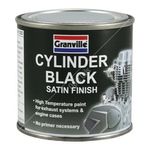 Granville High Temperature Cylinder Paint - Black Satin