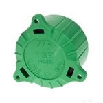 Maypole Green Cap for 8-Pin/13-Pin Plugs (1280B)