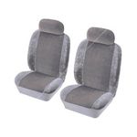 Cosmos Car Seat Cover Heritage - Front - Grey (1785002)