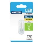 Status LED G4 Capsule Light Bulb 1.5W 130 Lumens (1.5SLG4B16) - Warm White