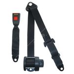Securon Auto Lap & Diagonal Seat Belt (264) - Black 