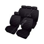 Cosmos Car Seat Cover - Set - Black (2855303) Fits: Carrera