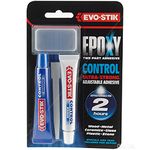 EVO-STIK Control Extra Strong Multi-application 2 Part Epoxy Adhesive - 2 x 15ml tubes