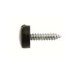 Connect Number Plate Security Caps & Screws - Black (30635)