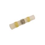 Connect Wiring Connectors - Yellow - Heat Shrink Butt Solder Type - 2:6mm (30697)