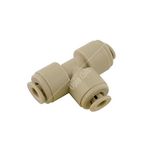 Connect Hose Connector - T Piece Push-Fit - 1/4in. (31080)