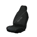 Town & Country Car Seat Cover - Front Single - Black (3DFBLK)