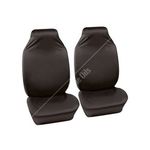 Cosmos Car Seat Cover - Front Pair - Black (42303) Fits: Defender