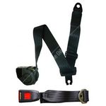 SECURON Auto Lap & Diagonal Seat Belt - Black (507/W)