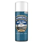 Hammerite Direct To Rust Metal Paint - Hammered White (5084784)