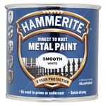 Hammerite Direct To Rust Metal Paint - Smooth White (5084857)