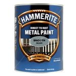 Hammerite Direct To Rust Metal Paint - Smooth Silver (5084898)