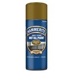 Hammerite Direct To Rust Metal Paint - Smooth Gold (5092831)