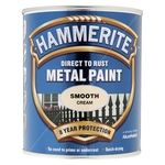 Hammerite Direct To Rust Metal Paint - Smooth Cream (5122064)