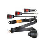 SECURON Auto Lap & Diagonal Seat Belt - Black (514/15)