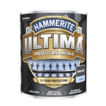 Hammerite Ultima Direct To Rust Metal Paint - Smooth Dark Grey