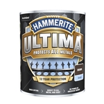 Hammerite Ultima Direct To Rust Metal Paint - Smooth Brown