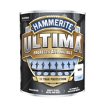 Hammerite Ultima Direct To Rust Metal Paint - Smooth White