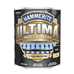 Hammerite Ultima Direct To Rust Metal Paint - Matt Black
