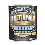 Hammerite Ultima Direct To Rust Metal Paint - Matt Dark Grey
