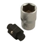 Laser Drain Plug Key - 8/10mm Square (6065)
