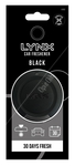 LYNX Black - 3D Hanging Air Freshener