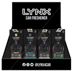 LYNX Customer Display Unit Of 3D Hanging Air Fresheners - Box of 48