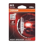 OSRAM Performance Bulbs -H1 Up To 100% More Brightness (448) P14.5 Halogen Night Breaker Silver
