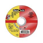 Flexovit Cutting Disc - Extra Thin - 115mm x 1.0mm (66252920421)