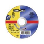 Flexovit Cutting Disc - Depressed Centre - 125mm x 2.5mm (66252920434)