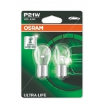 OSRAM Performance Bulbs P21W 12V 21W (382L) Long Life Ba15 Ultra Life