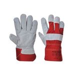 Portwest Premium Chrome Rigger Gloves - Red (A220RERXLA)