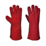 Portwest Welders Gauntlet - Red - X Large (A500RERXL)