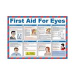 Safety First Aid First Aid For Eyes Poster - 59cm x 42cm (A602T)