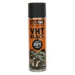 Autotek VHT Spray Paint - Matt Black (ATOVHTB500)